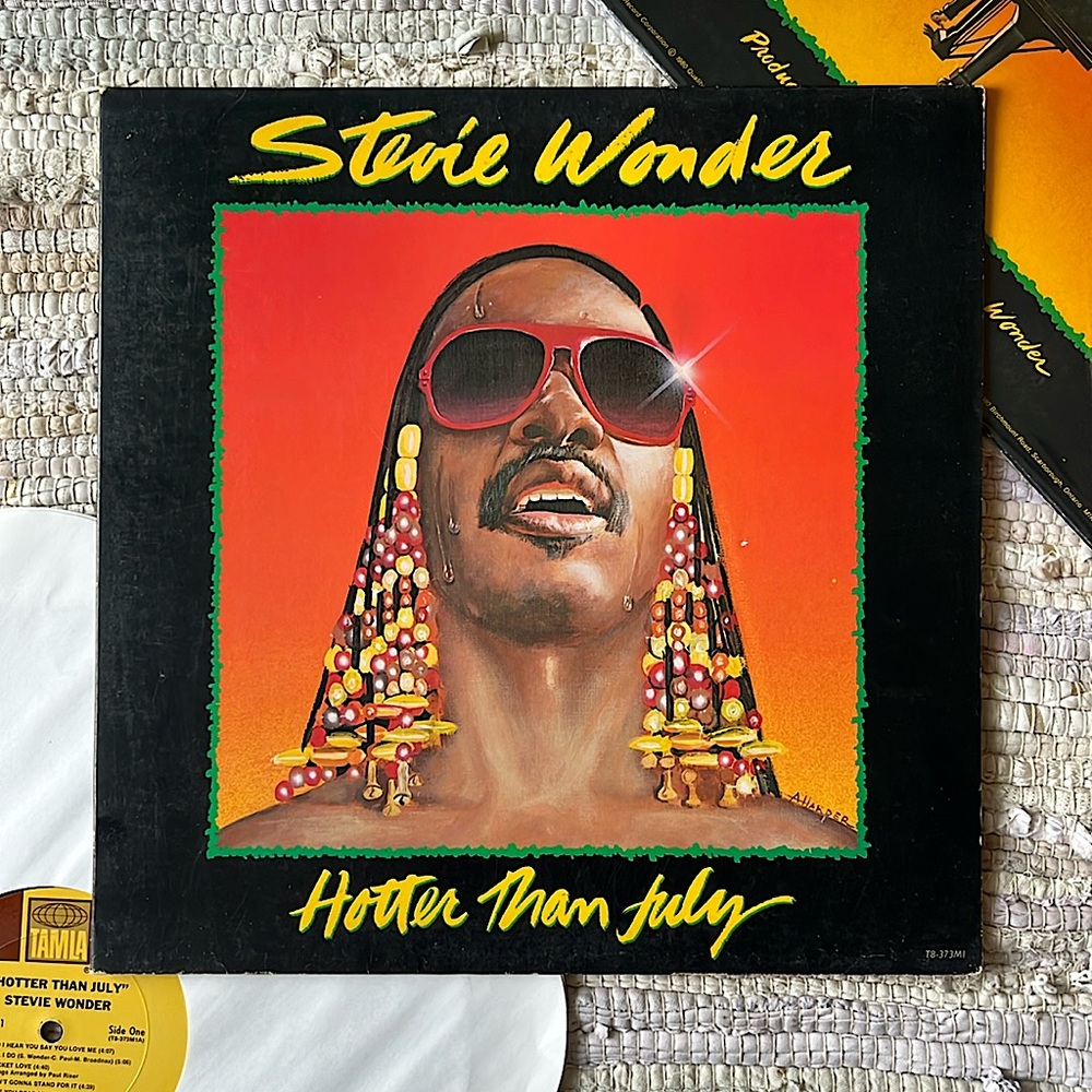 Stevie Wonder - “Hotter Than July” Vinyl LP